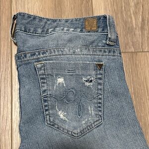 Guess Women's Light Blue Boot Cut Jeans